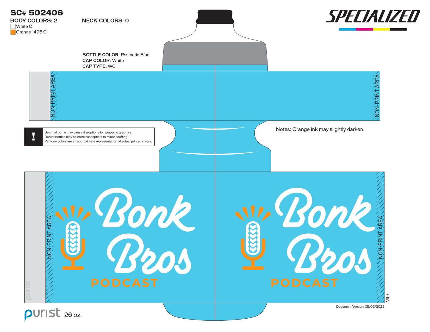 Bonk Bros Bottle